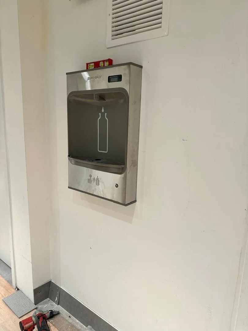 New construction drain installation in Vancouver