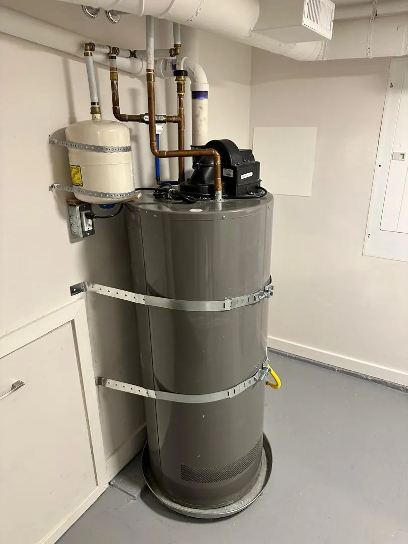 Commercial pipe installation in West Vancouver