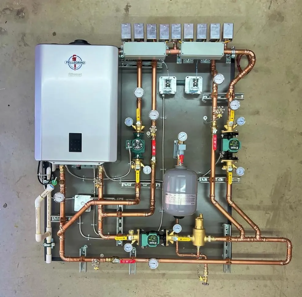 Residential mechanical room in West Vancouver
