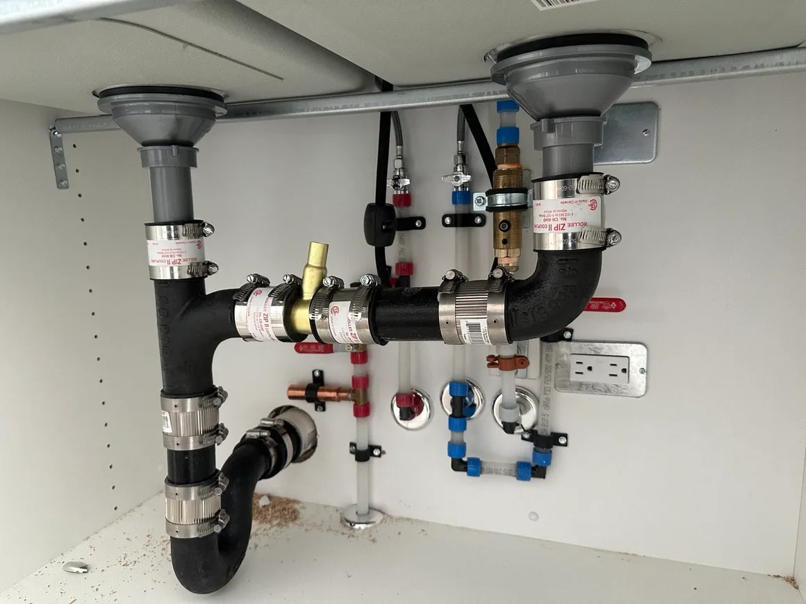 New construction pipe installation in Vancouver