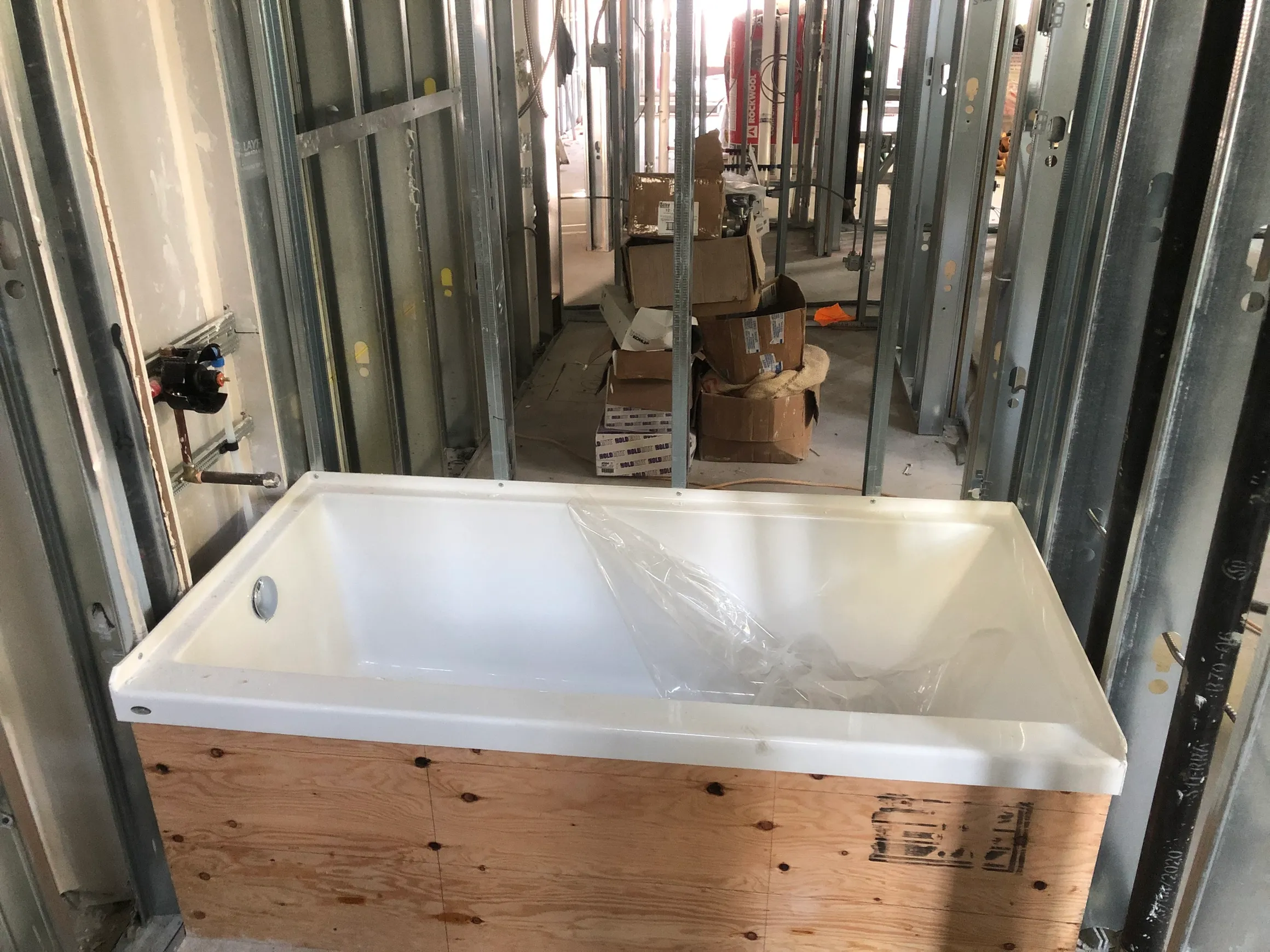 Residential mechanical rough-in in Burnaby