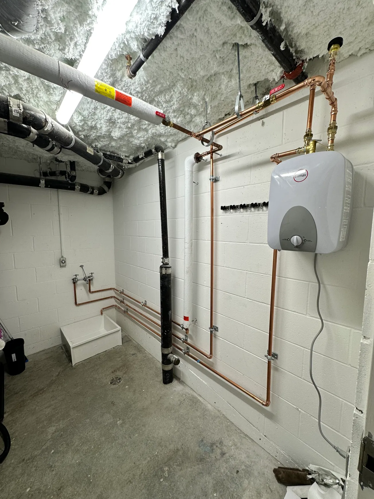 Residential drain installation in Vancouver